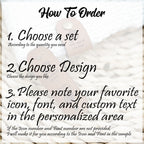 2x6.5cm Personalized Leather Labels | deisgn 2