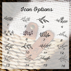 2x6.5cm Personalized Leather Labels | deisgn 2